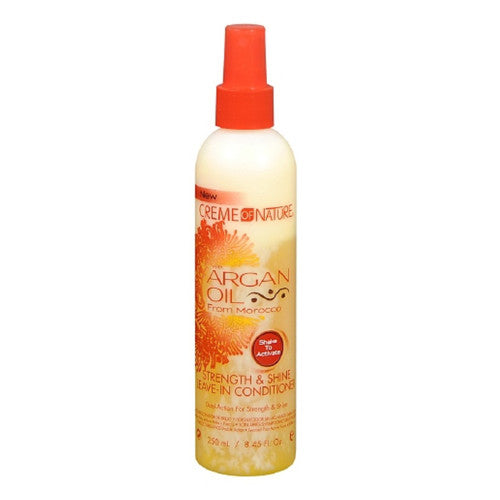 Creme Of Nature Argan Oil Strength and Shine Leave In Conditioner, 8.45 Oz